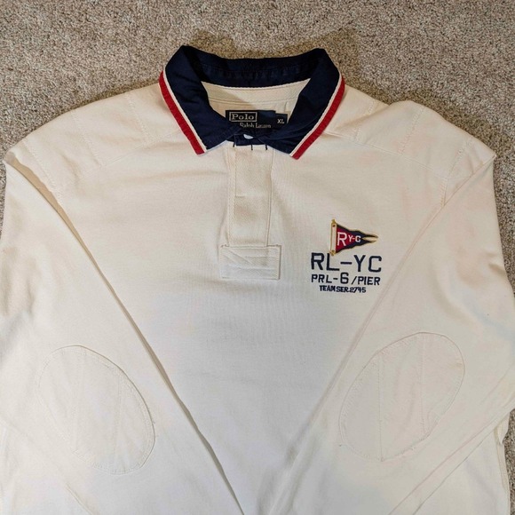 Polo Ralph Lauren RYC SNIPE 5-30 RLYC Polo Stadium 1992 Flag Size Extra Large - Picture 10 of 16